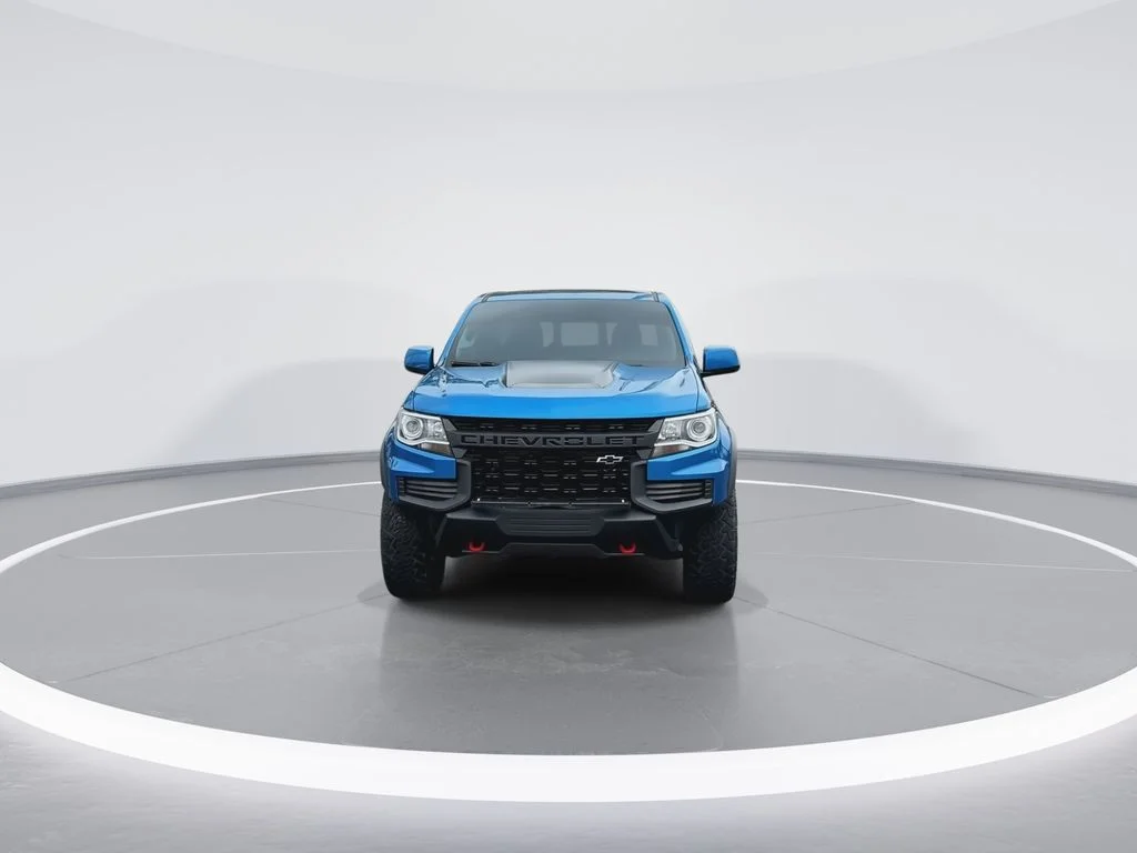 Used 2022 Blue Chevrolet ZR2 image 3