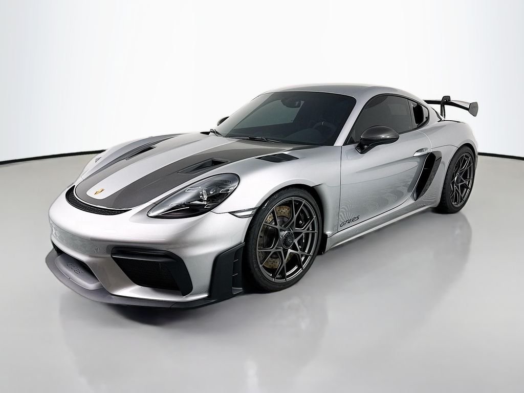 Used 2025 Silver Porsche GT4 RS image 1