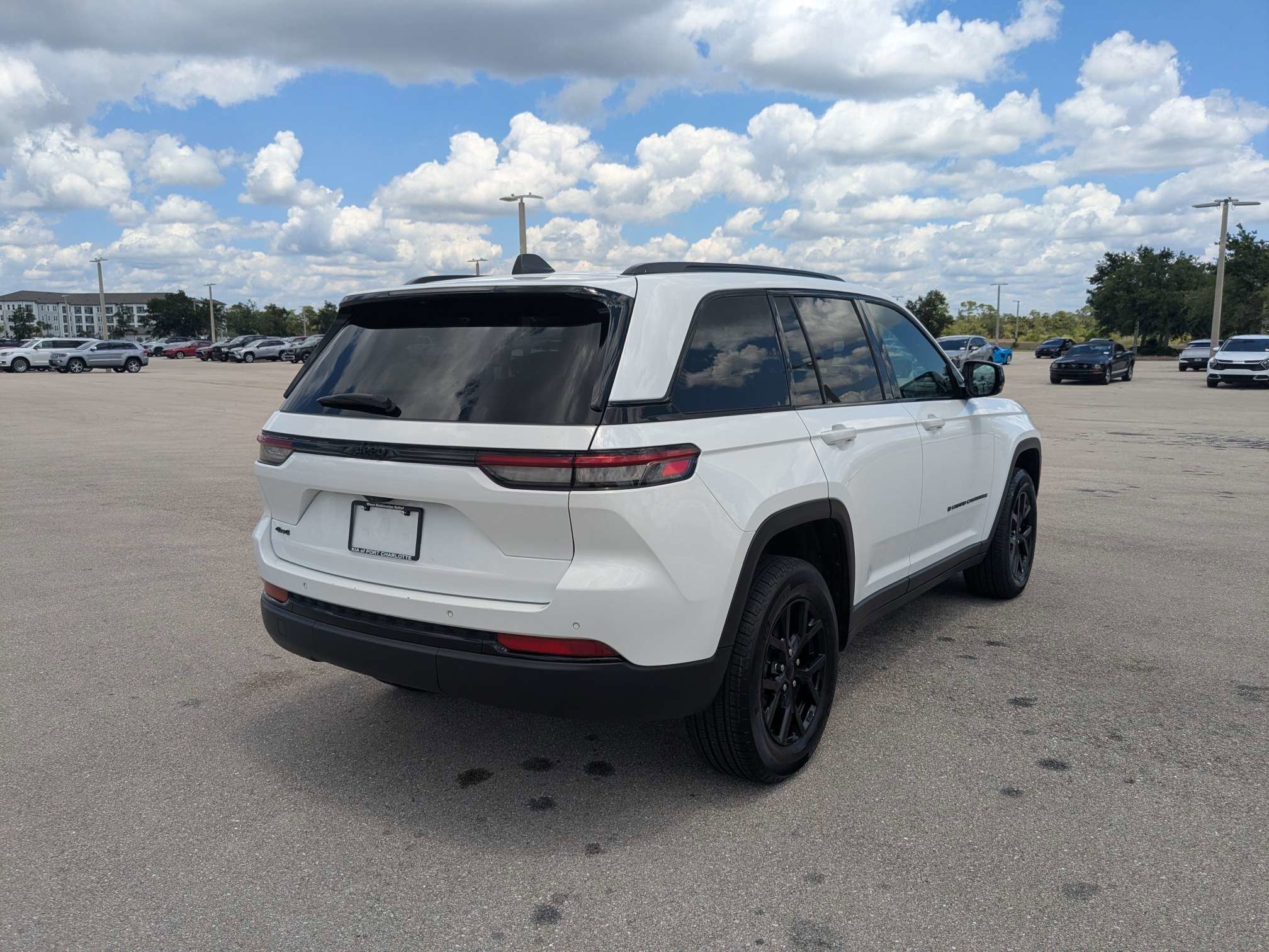 Used 2025 Bright White Clearcoat Jeep Altitude image 5