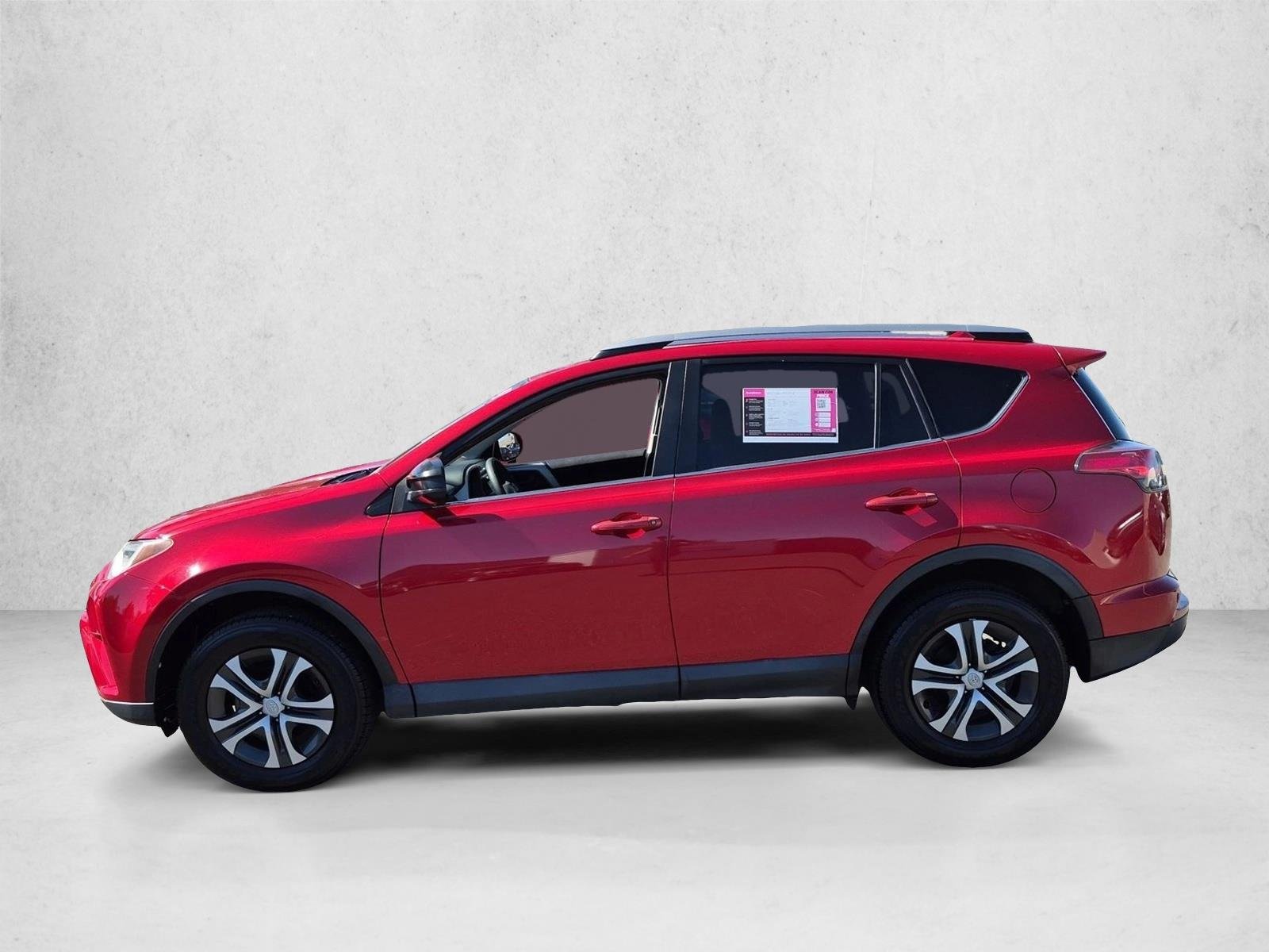 Used 2017 Barcelona Red Metallic Toyota LE image 9