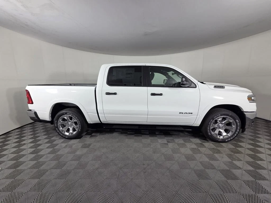 New 2026 Bright White Clear-Coat Exterior Paint RAM Big Horn image 5