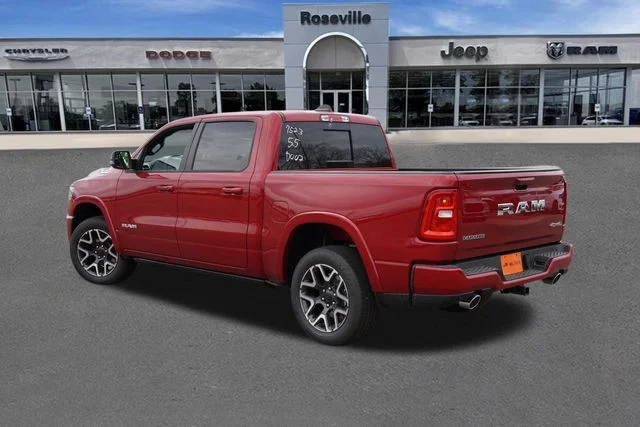 New 2026 Molten Red Pearl-Coat Exterior Paint RAM Laramie image 5
