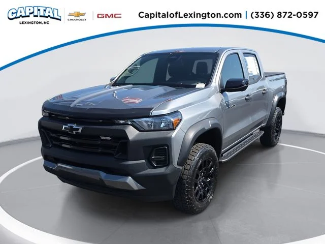 Used 2024 Gray Chevrolet Trail Boss image 1