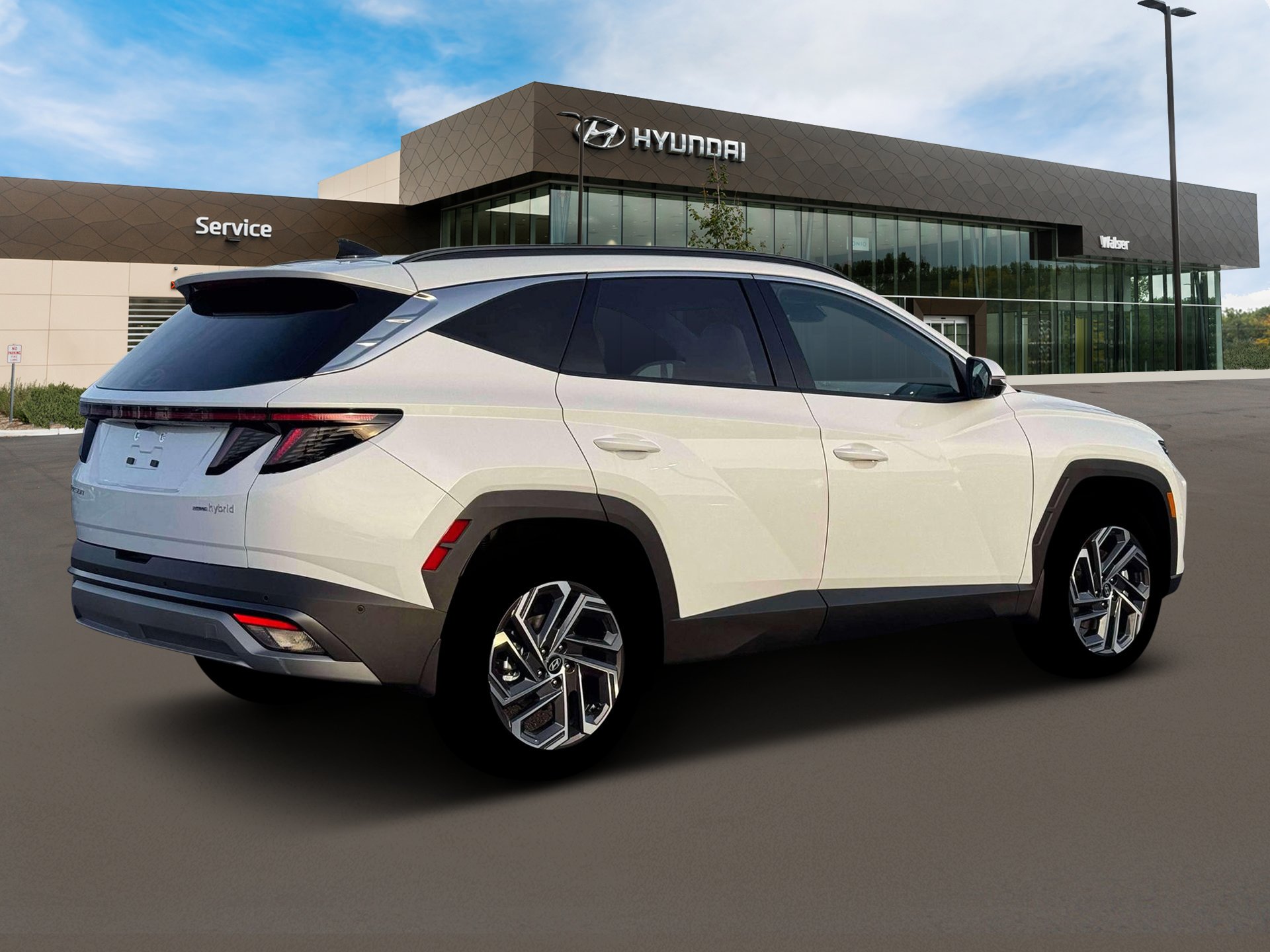 New 2026 Creamy White Pearl Hyundai Limited AWD image 9