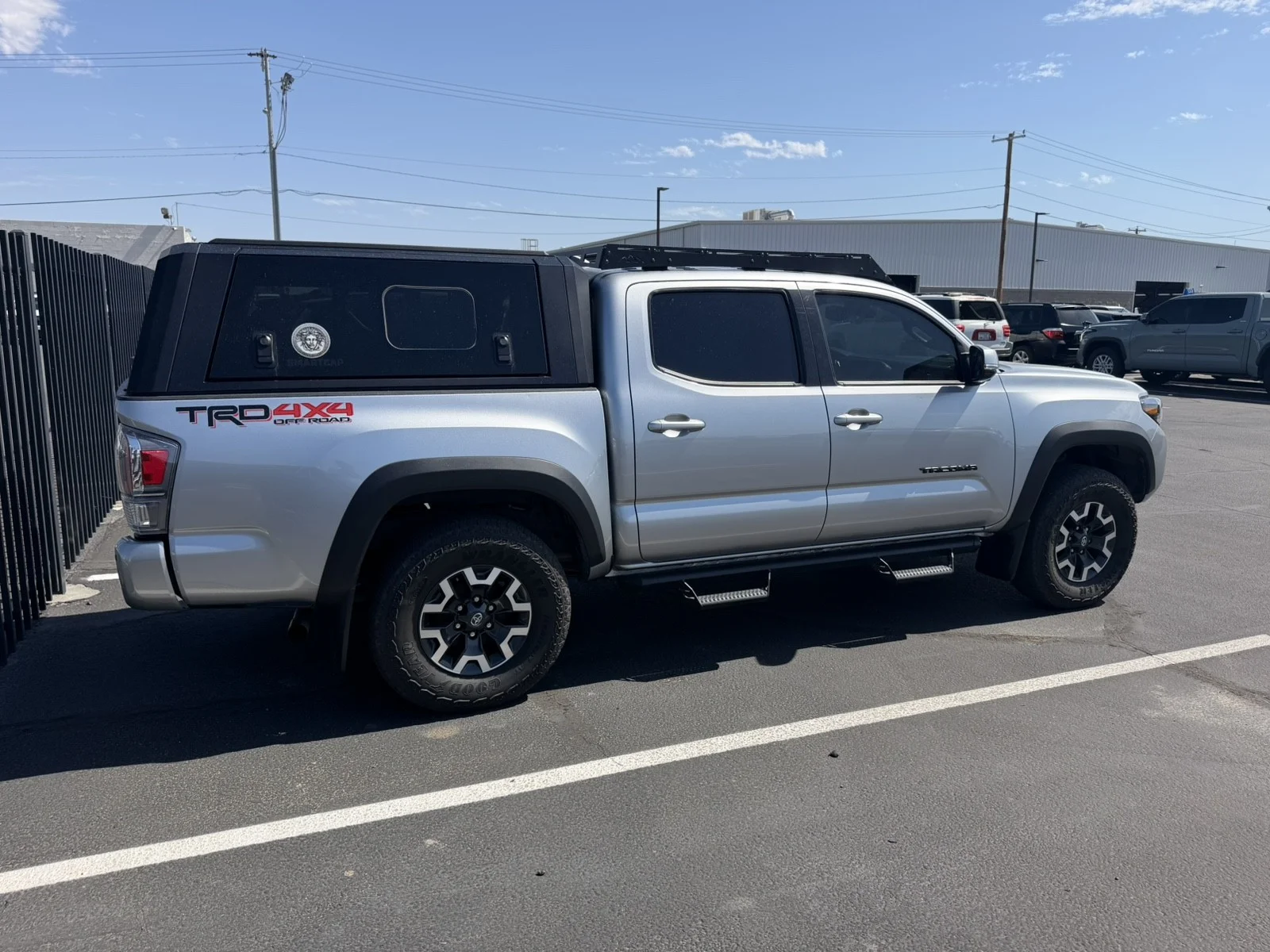 Used 2023 Celestial Silver Metallic Toyota TRD Off Road image 2