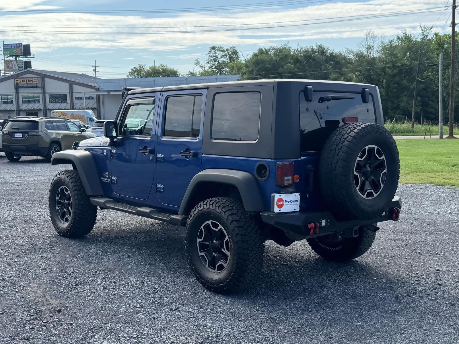 Used 2009 BLUE Jeep Rubicon image 23