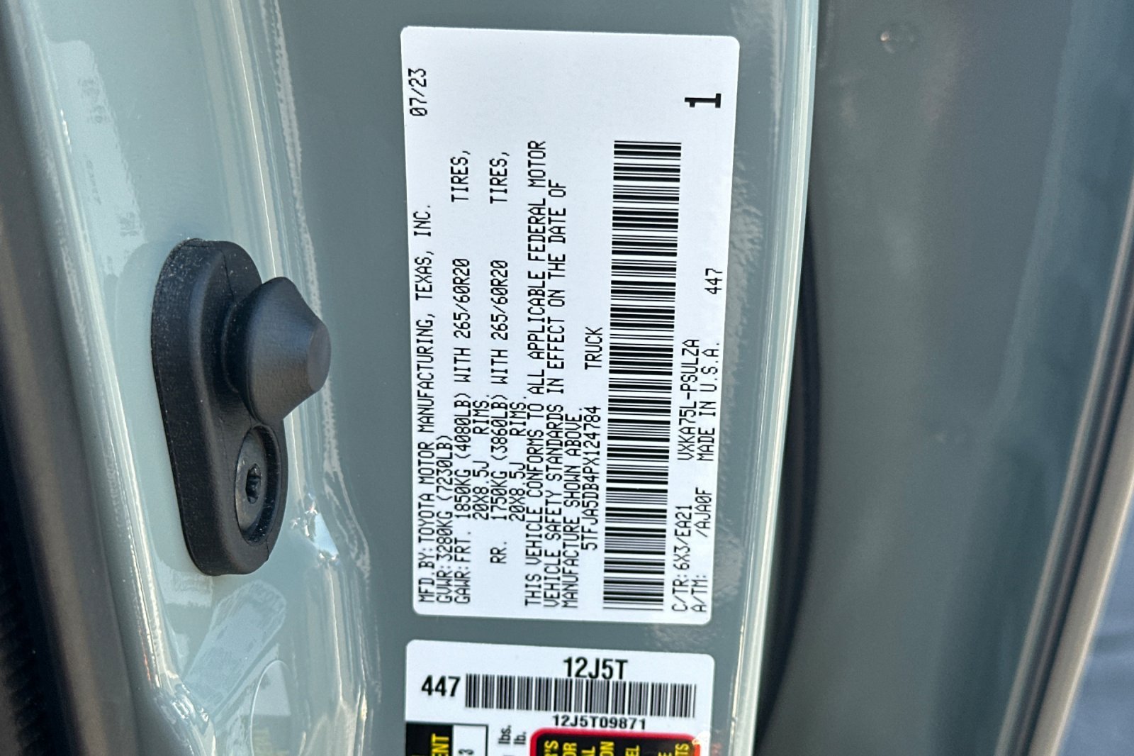 Used 2023 Lunar Rock Toyota Limited image 28