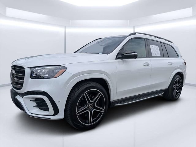 Used 2025 MANUFAKTUR Moonlight White Metallic Mercedes-Benz GLS 450 image 7