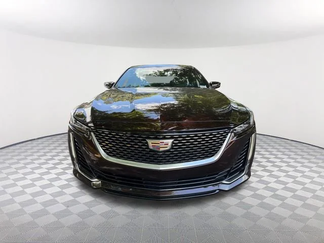 Used 2020 GARNET METALLIC Cadillac Luxury image 2