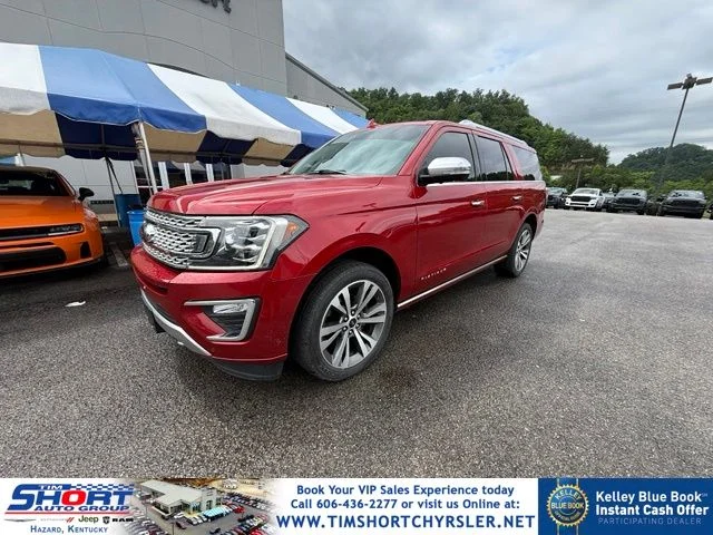 Used 2020 Red Ford Platinum image 1