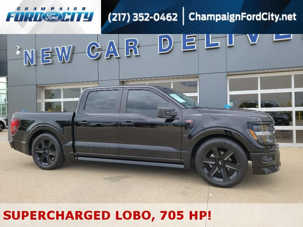 New 2026 Agate Black Metallic Ford STX® FCP SUPERCHARGED LOBO image 1