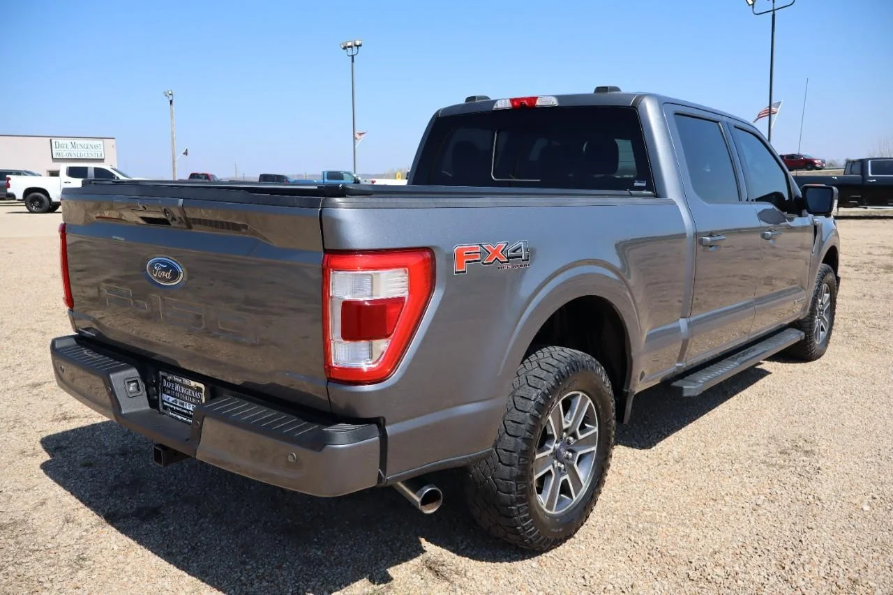 Used 2021 CARBONIZED GRAY Ford Lariat image 5