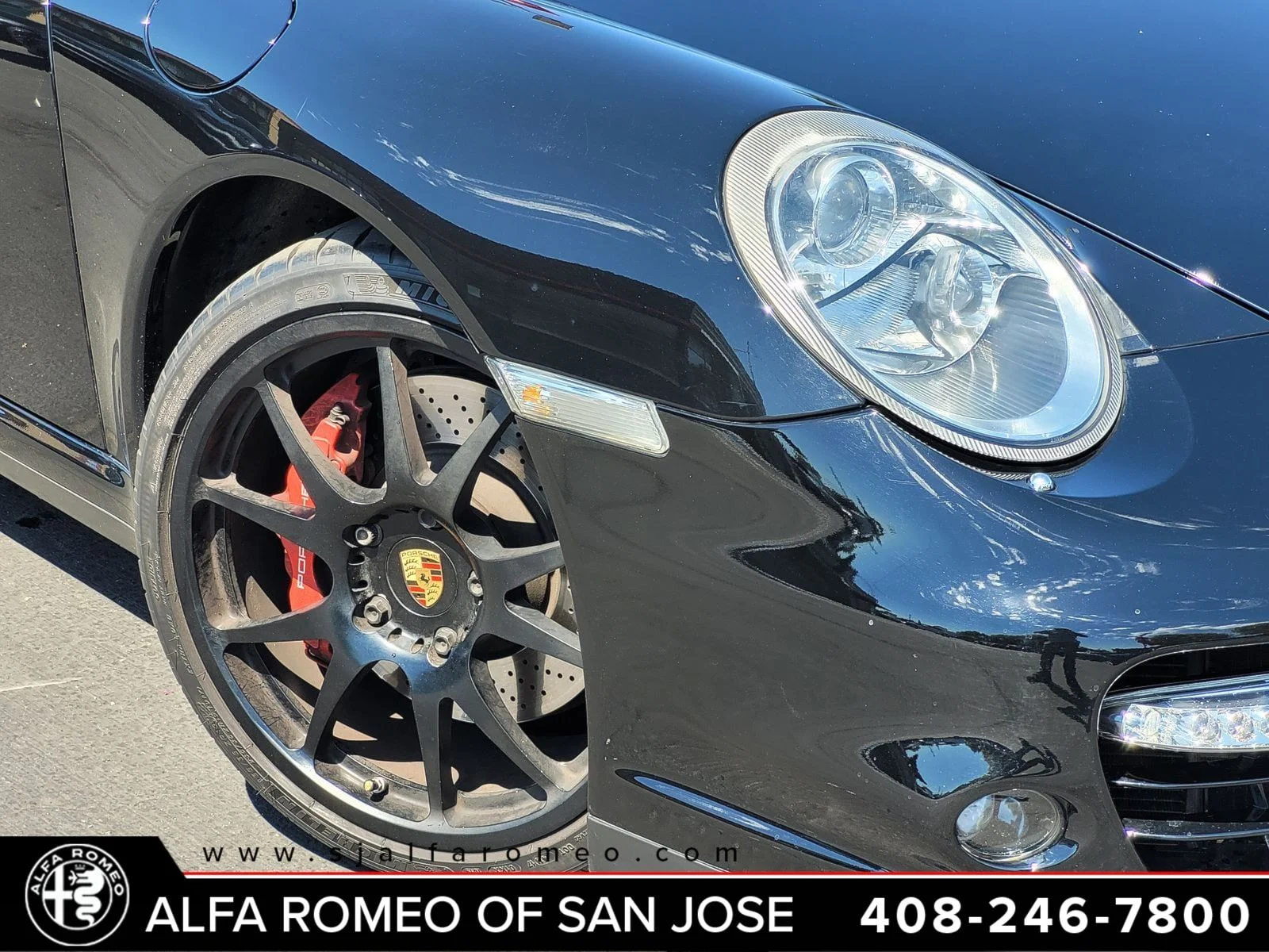 Used 2008 Black Porsche Turbo image 5
