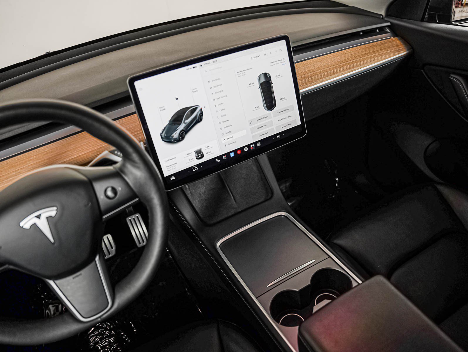 Used 2021 Gray Tesla Performance image 14