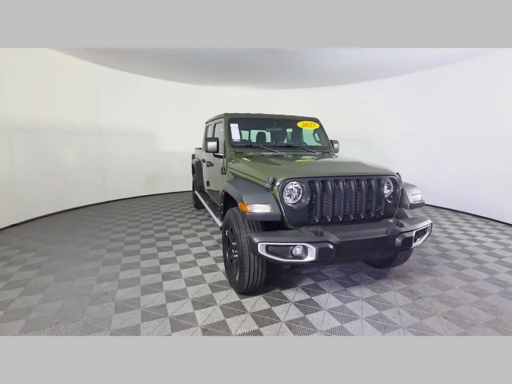 Used 2023 Sarge Green Clearcoat Jeep Sport image 51