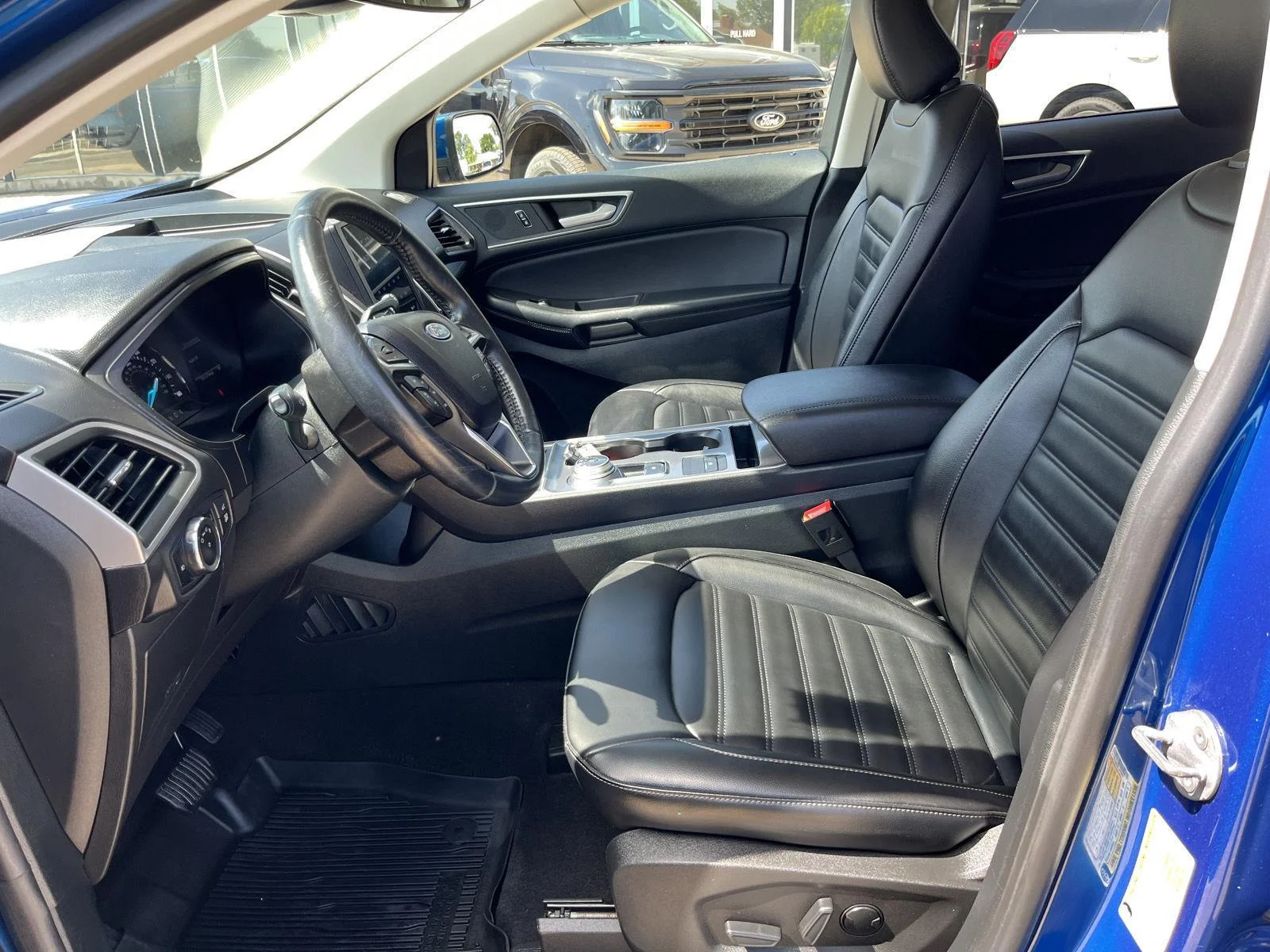 Certified Used 2023 Atlas Blue Metallic Ford SEL image 18