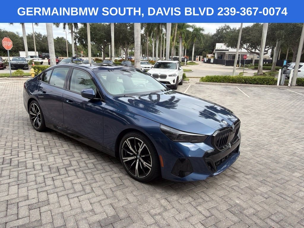 Certified Used 2026 Phytonic Blue Metallic BMW 530i image 8