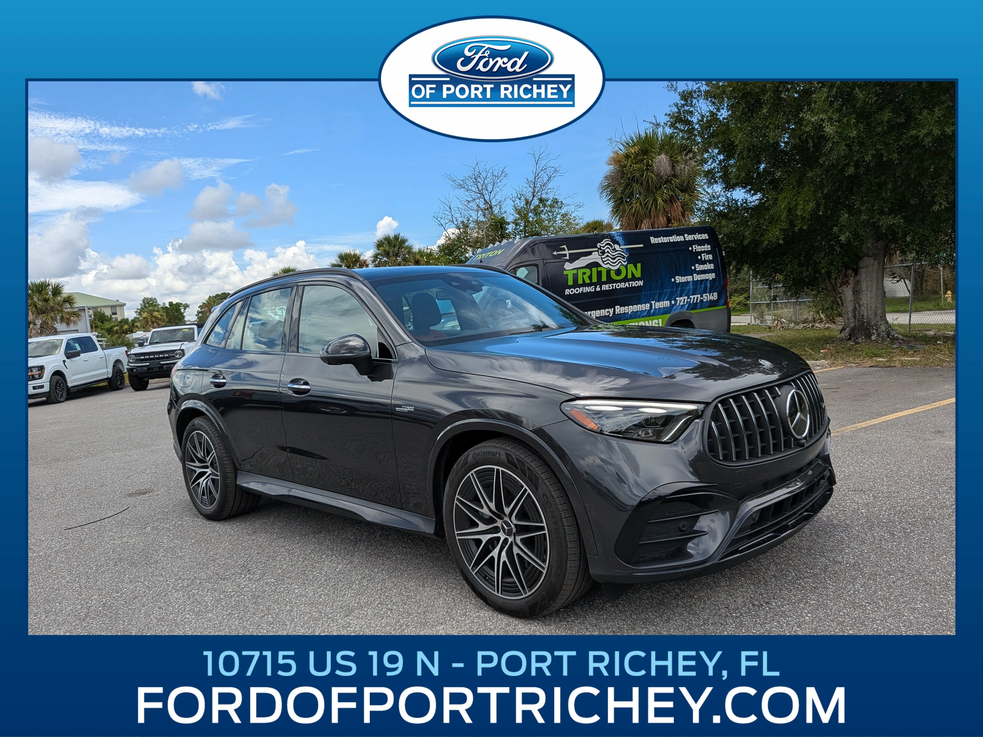 Used 2024 Graphite Gray Metallic Mercedes-Benz AMG® GLC 43 image 1