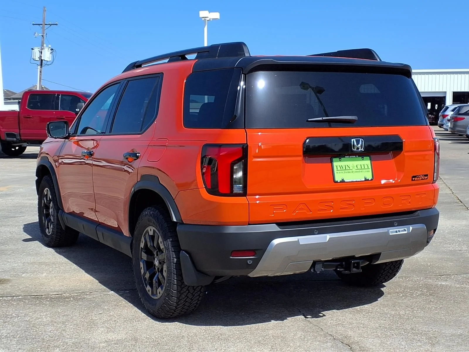 New 2026 Orange Honda TrailSport Elite image 2