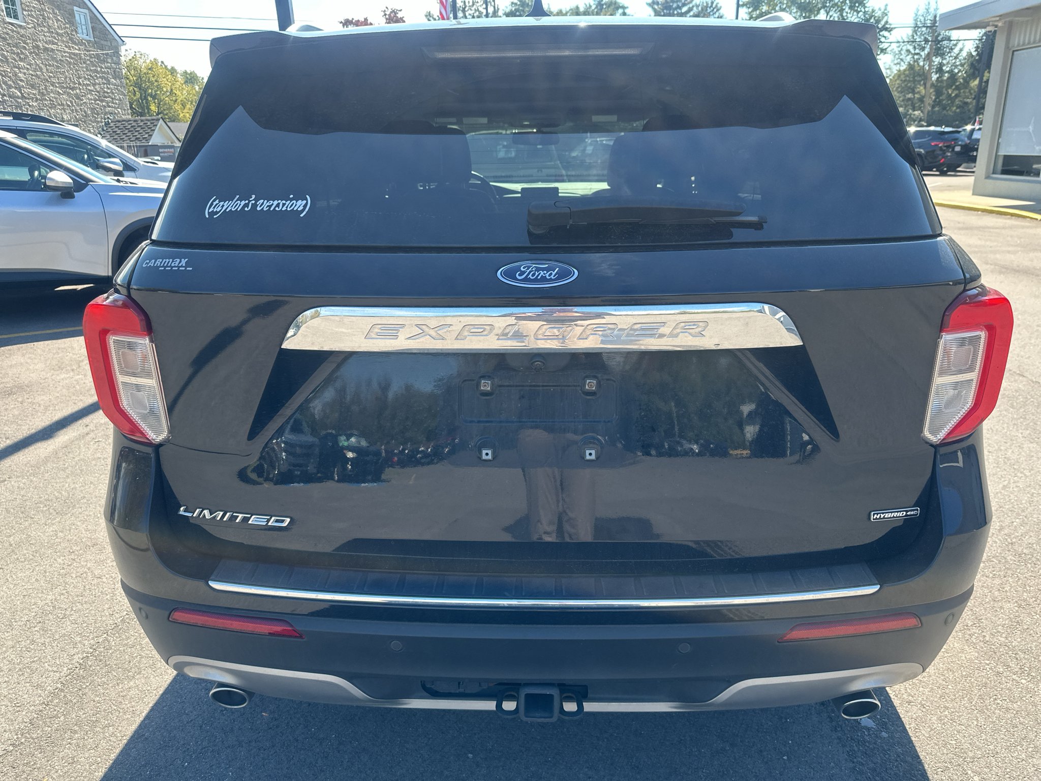 Used 2021 Agate Black Metallic Ford Limited image 5