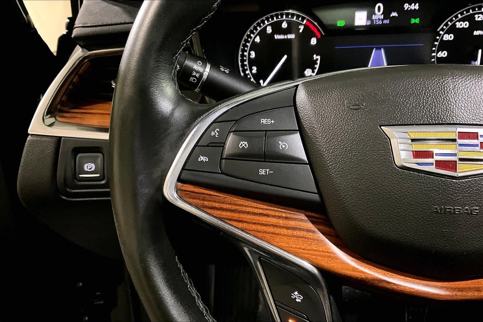 Used 2021 Dark Moon Blue Metallic Cadillac AWD Premium Luxury image 23