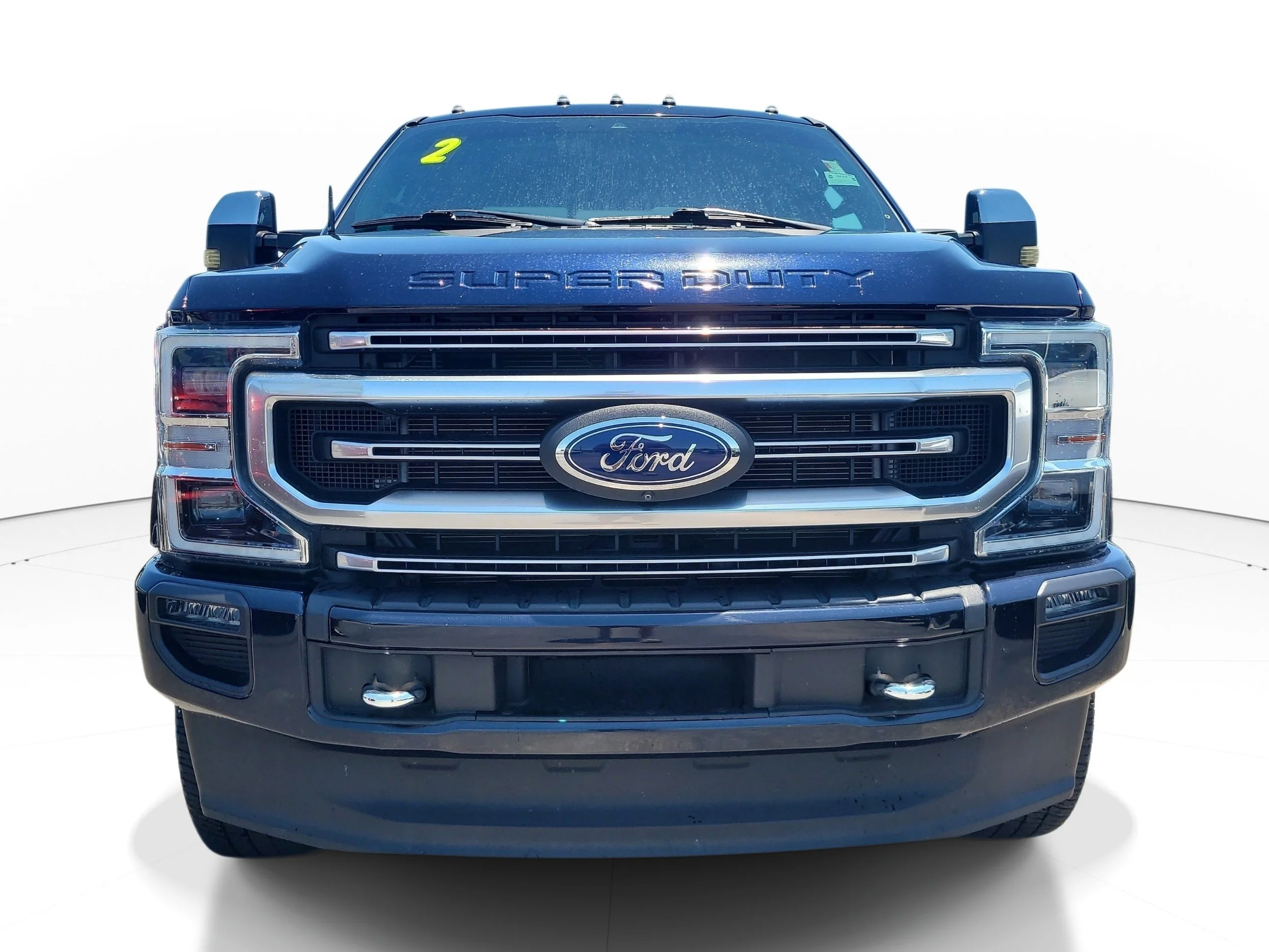 Used 2022 Blue Metallic Ford Platinum image 2