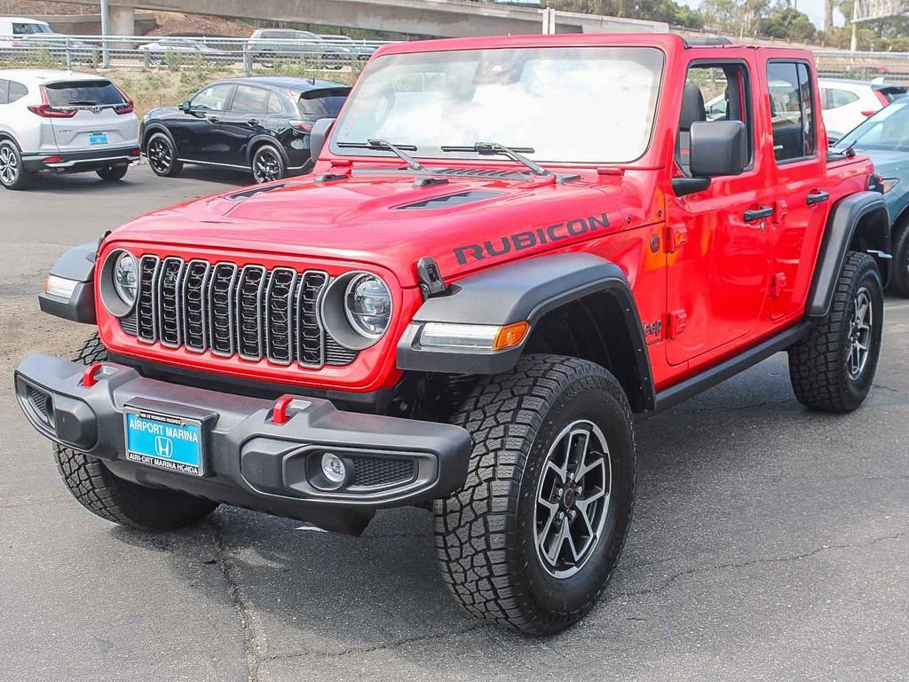 Used 2025 Red Clearcoat Jeep Rubicon image 34