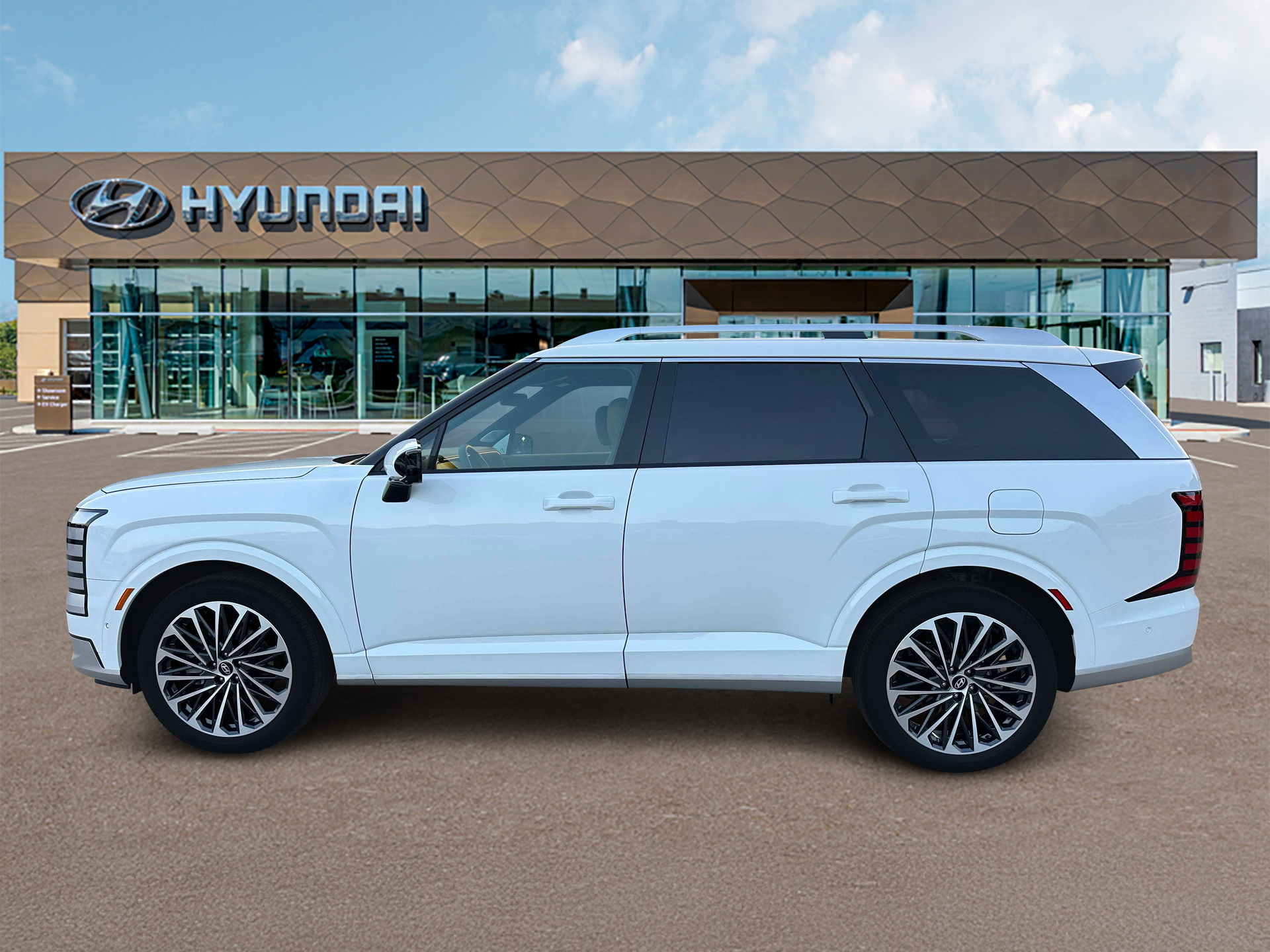 New 2027 White Hyundai Calligraphy AWD image 3