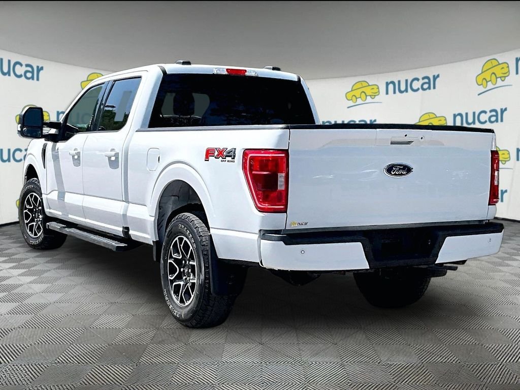 Used 2021 White Ford XLT image 4