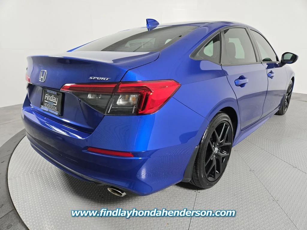 Certified Used 2024 Aegean Blue Metallic Honda Sport image 6