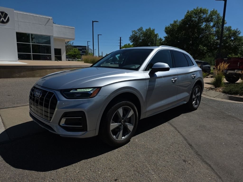 Used 2023 Silver Metallic Audi 40 Premium Plus image 2