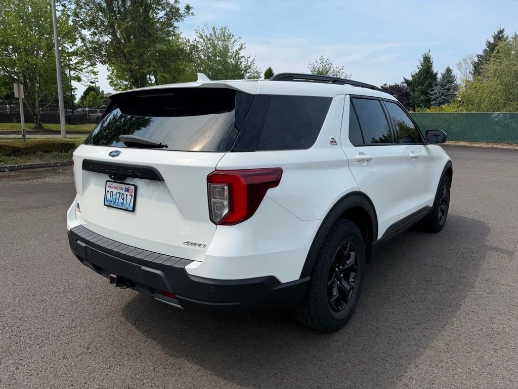 Used 2022 Star White Metallic Tri-Coat Ford Timberline image 7