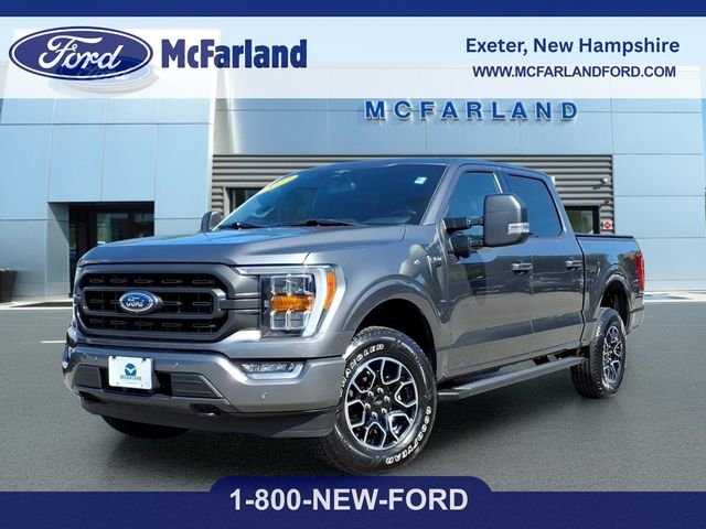 Used 2023 Gray Metallic Ford XLT image 1