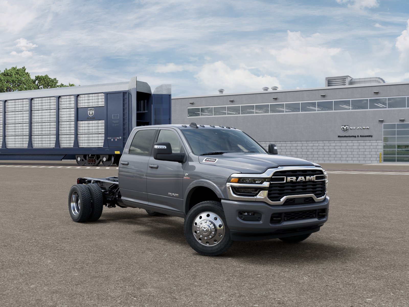 New 2026 Ceramic Gray Clearcoat RAM Big Horn image 3