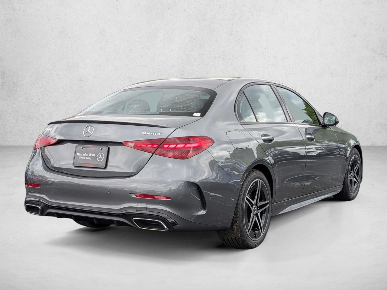 New 2026 Selenite Grey Metallic Mercedes-Benz C300 image 2