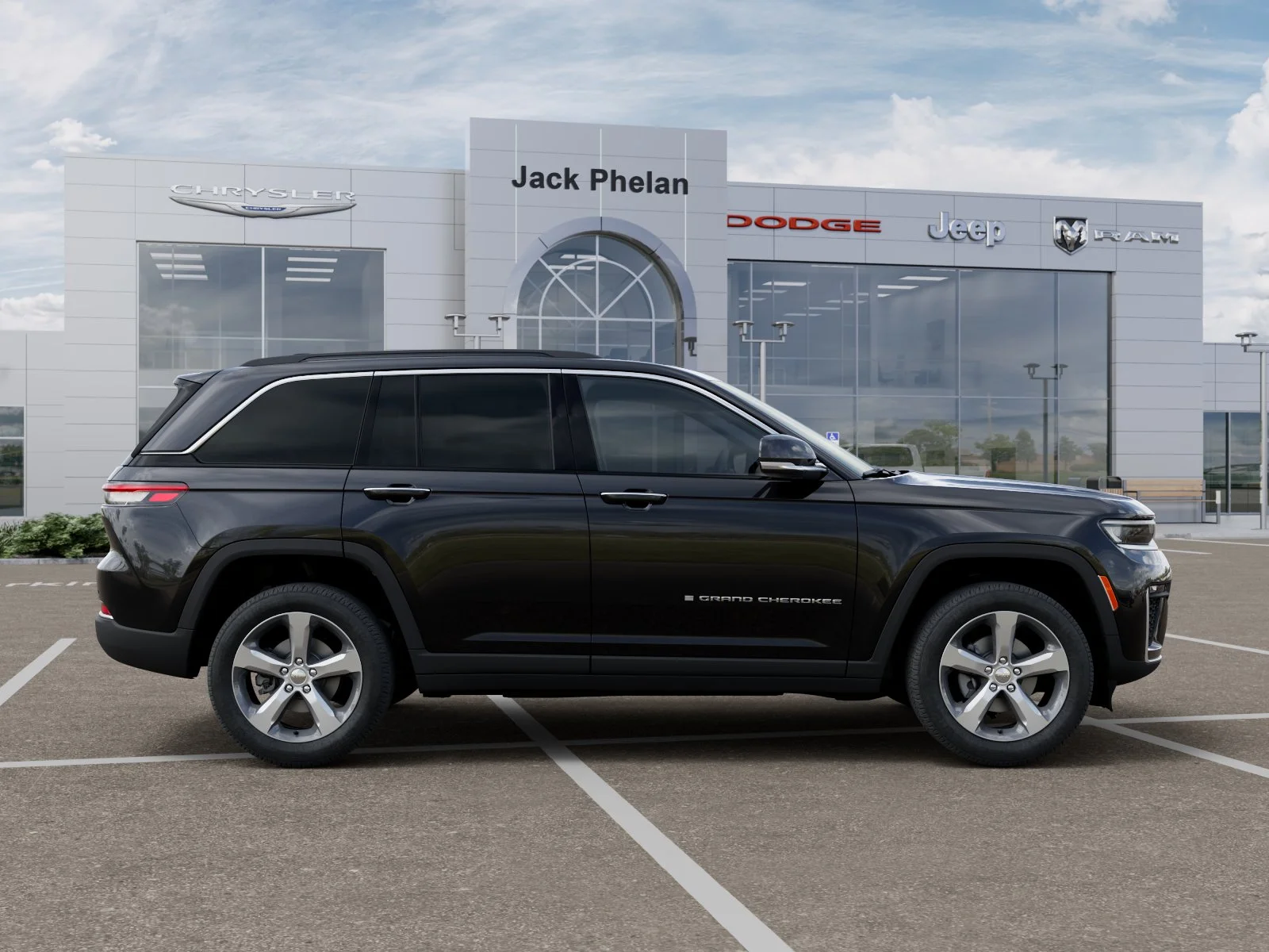 New 2026 Diamond Black Crystal Pearlcoat Jeep Limited image 47