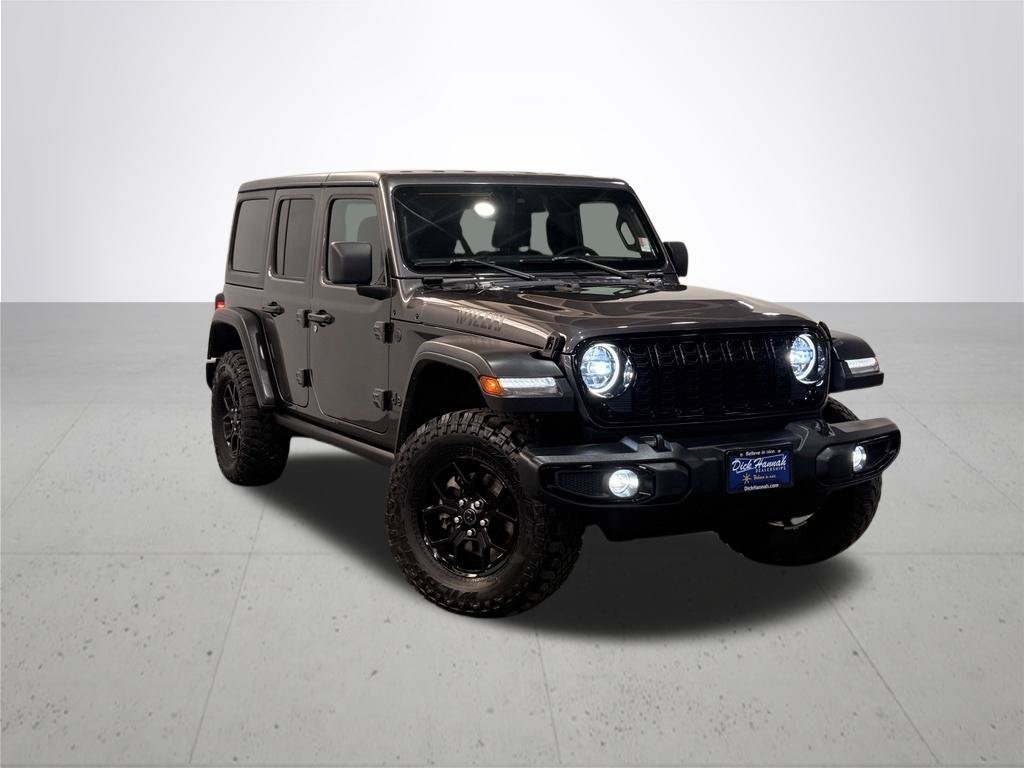 Used 2025 Crystal Metallic Jeep Willys image 7