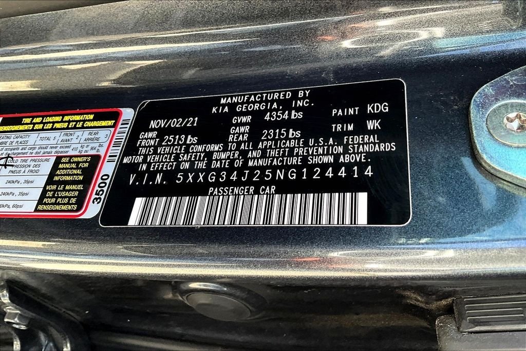 Used 2022 Gray Kia EX image 19