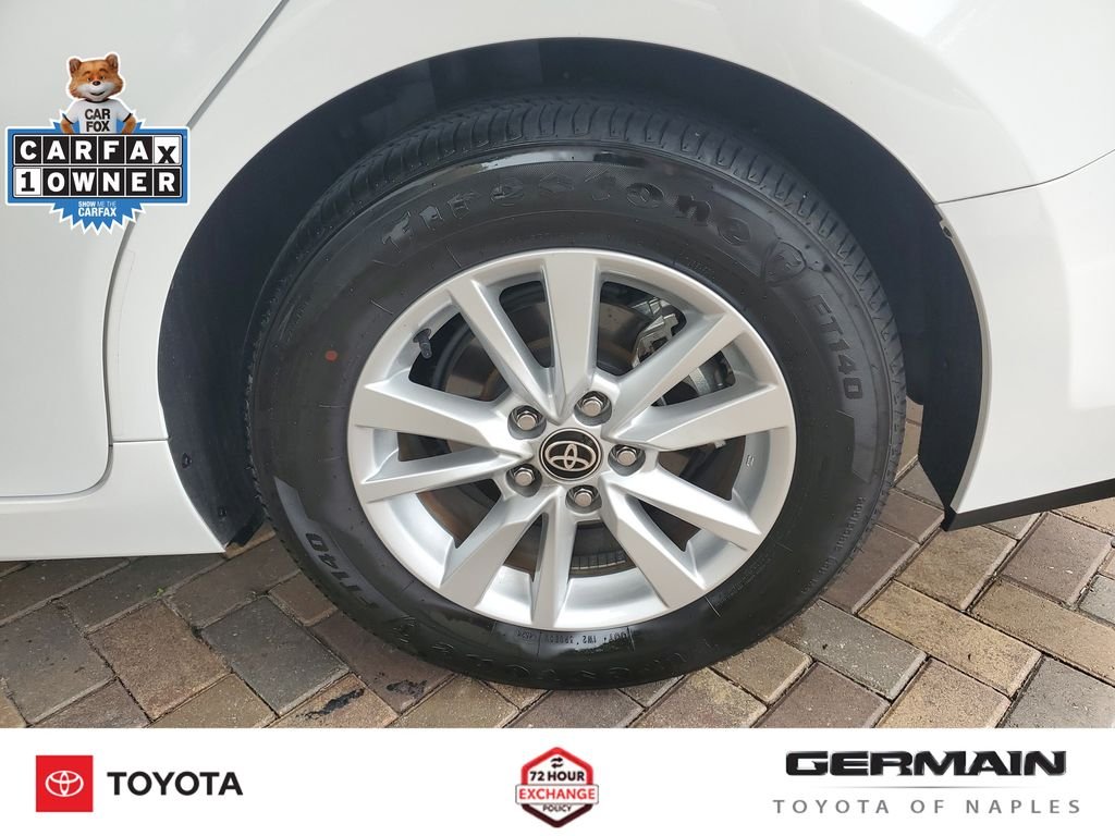 Certified Used 2025 White Toyota LE image 12