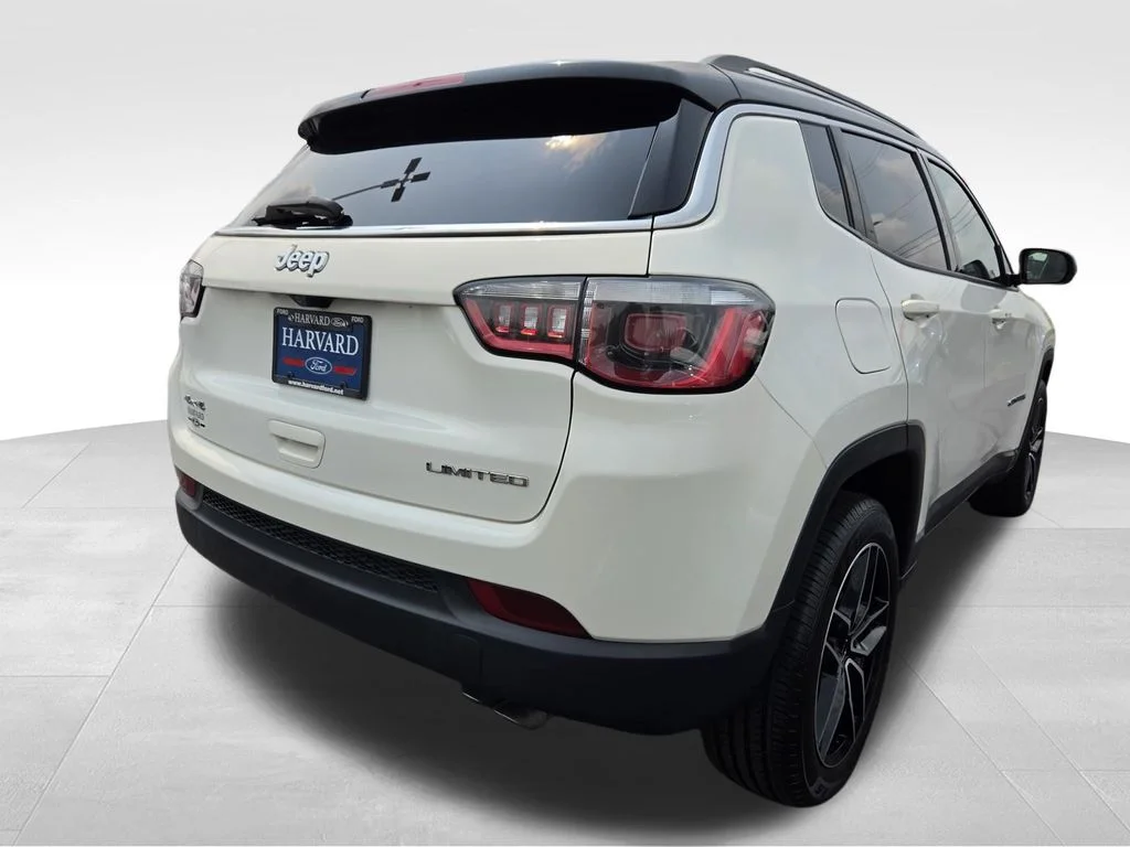 Used 2019 White Clearcoat Jeep Limited image 36