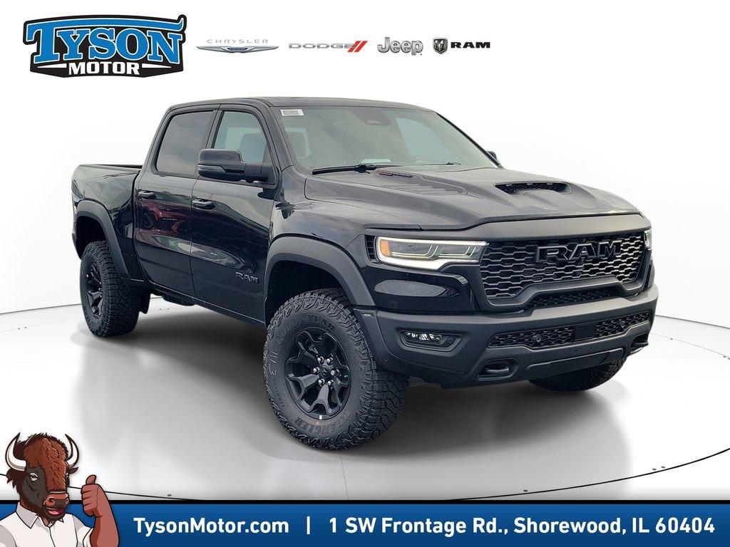 New 2026 Diamond Black Crystal Pearl-Coat Exterior Paint RAM RHO image 1