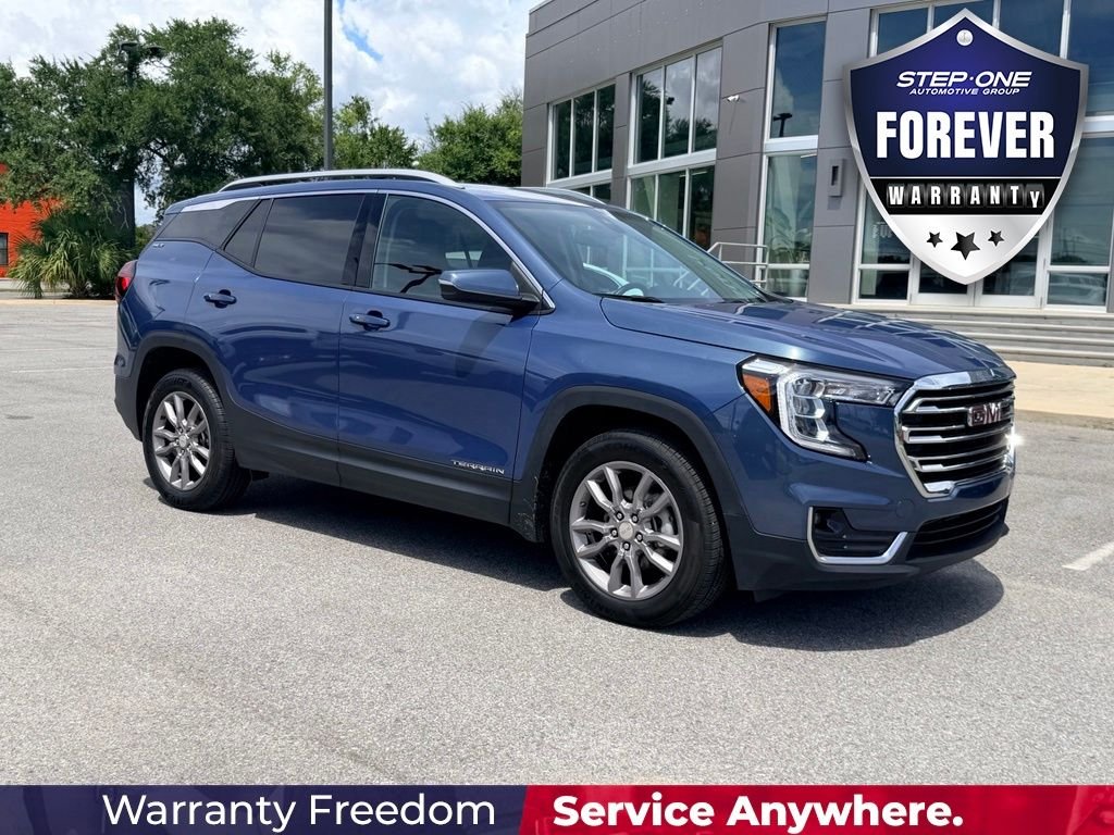 Used 2024 Blue GMC SLT image 8