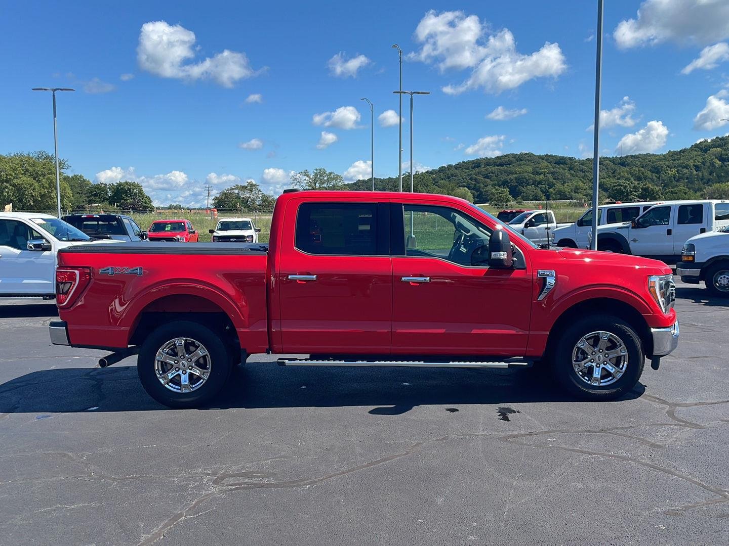 Used 2022 Race Red Ford XLT image 6