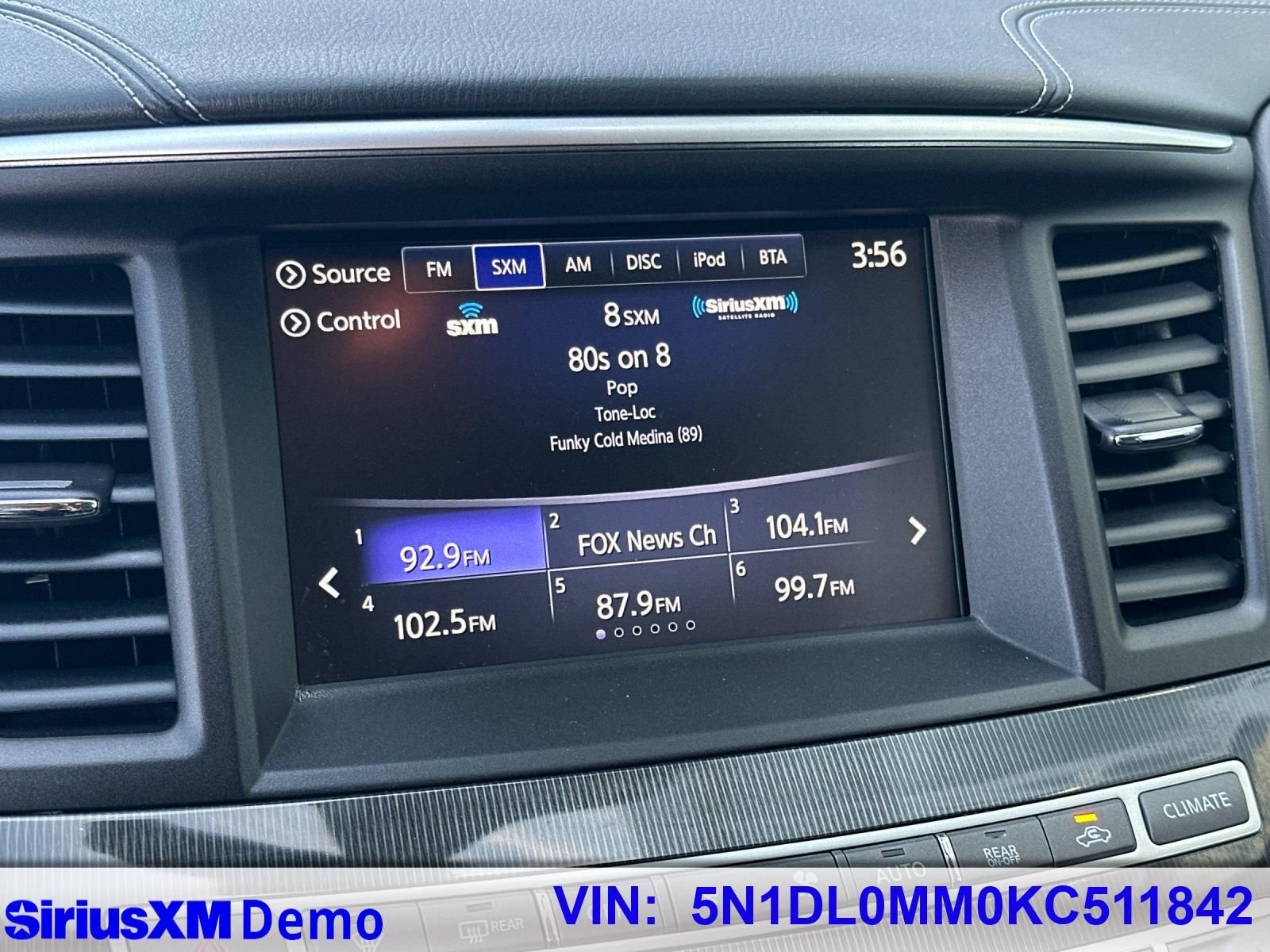 Used 2019 Mocha Almond INFINITI LUXE image 25