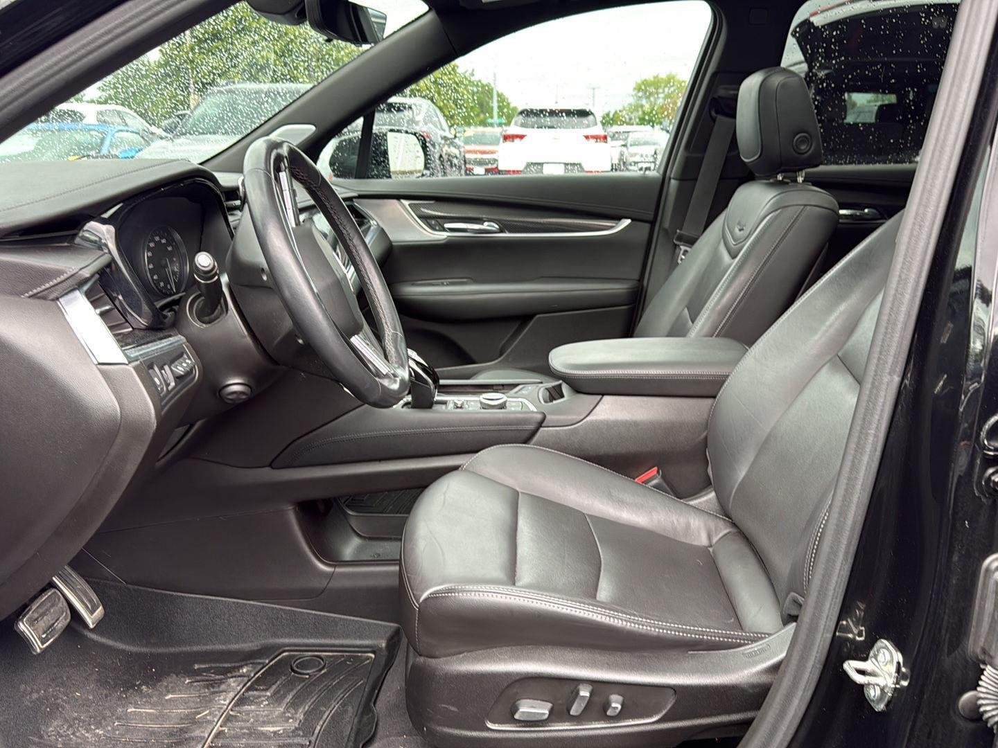 Used 2023 Stellar Black Metallic Cadillac AWD Sport image 4