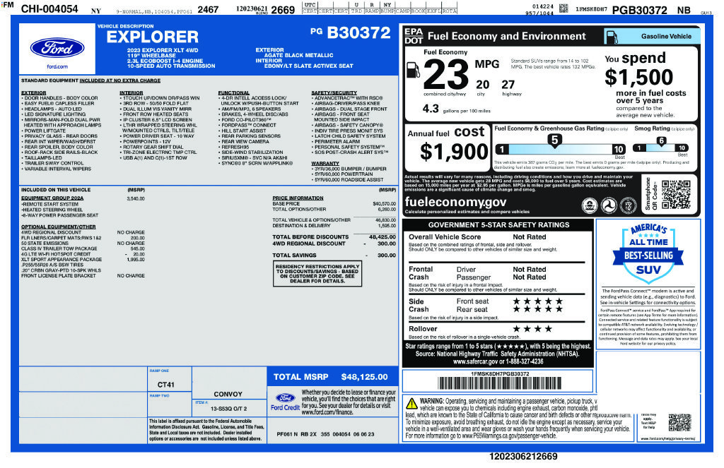 Used 2023 Black Ford XLT image 22