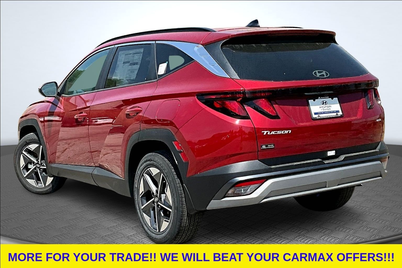 New 2026 Red Hyundai SEL AWD image 3