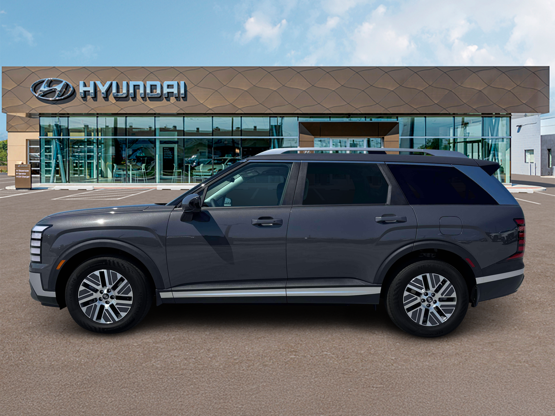 New 2027 Gray Hyundai SEL 8P image 3