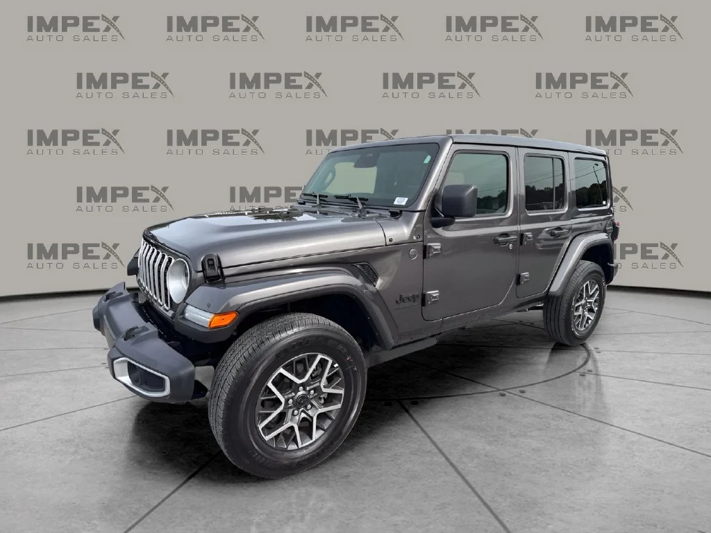 Used 2026 Gray Jeep Sahara image 1