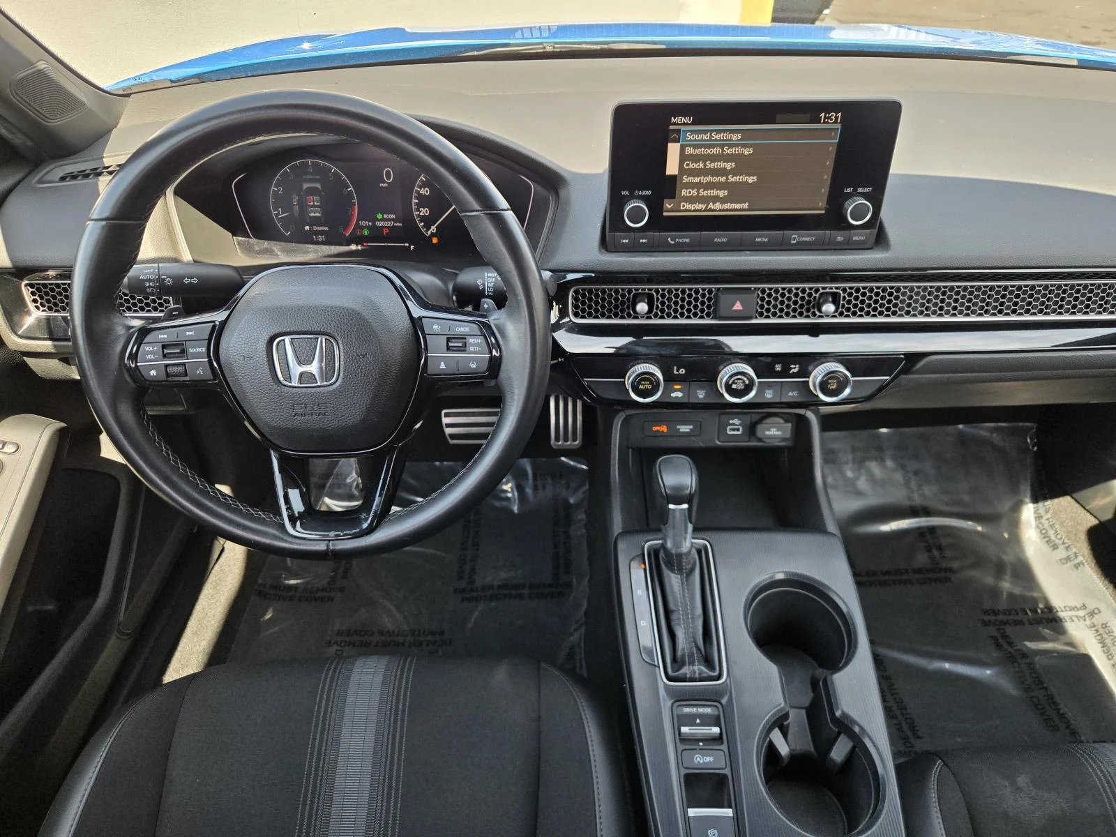 Used 2023 Boost Blue Pearl Honda Sport CVT image 6